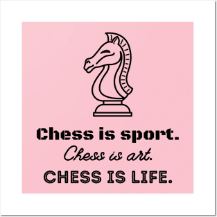 Chess Life Sport Art Posters and Art